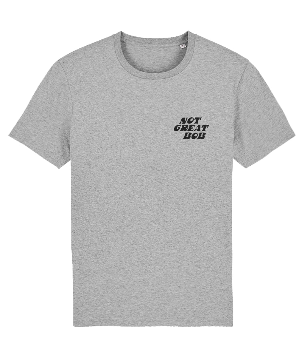 NOT GREAT BOB LOGO TEE (GREY)