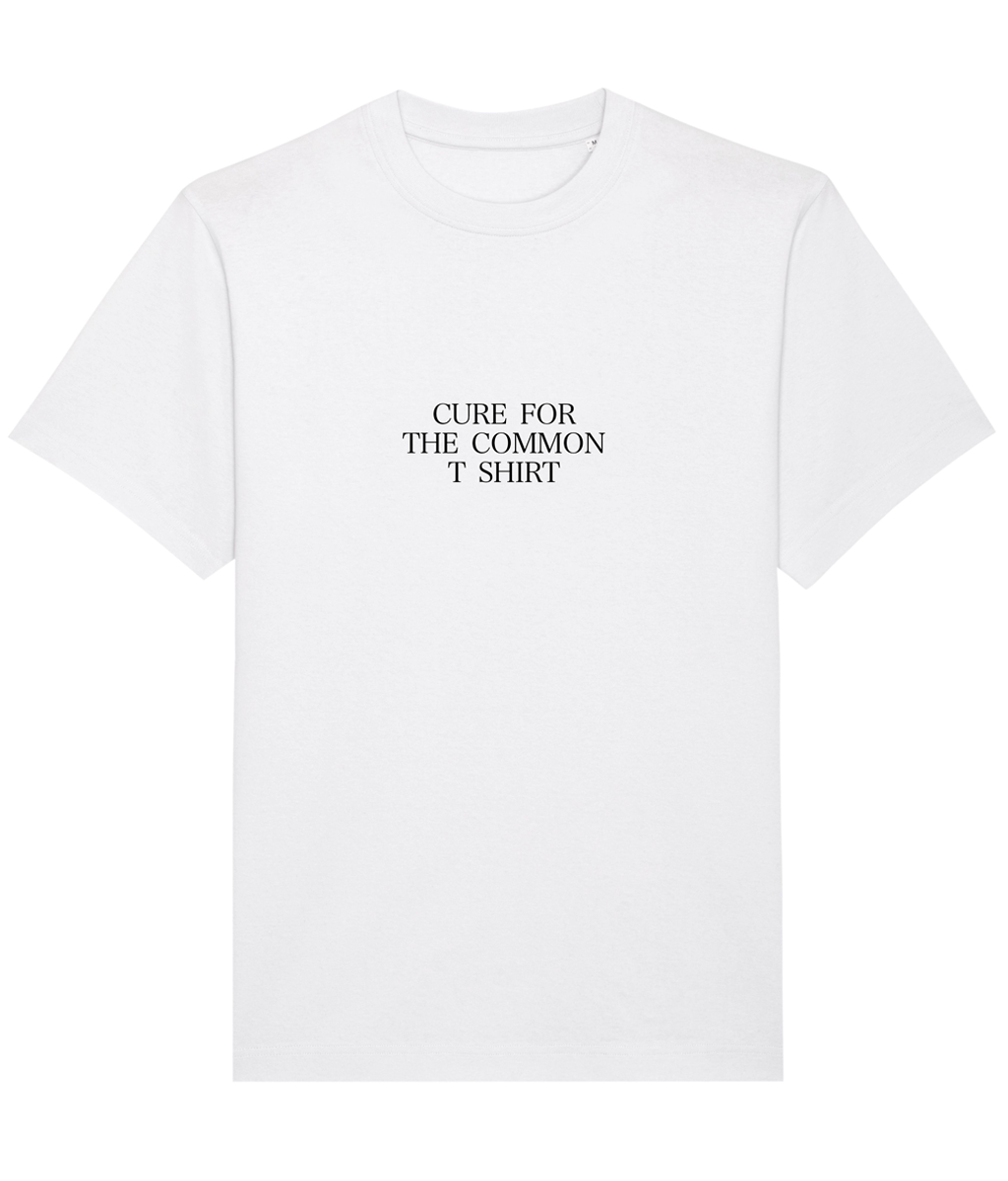 CURE FOR THE COMMON T SHIRT (WHITE)