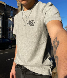 NOT GREAT BOB LOGO TEE (GREY)